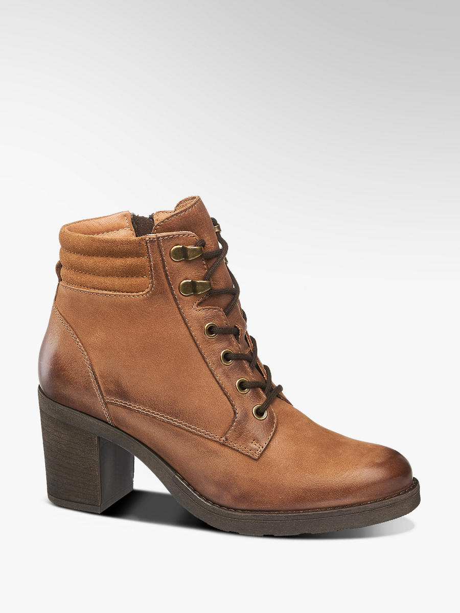 Schnürstiefelette von 5th Avenue in braun DEICHMANN Schnürstiefelette von 5th Avenue in braun DEICHMANN